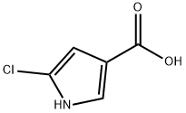 5-Chloro-1H-Pyrrole-3-Carboxylic Acid Struktur