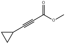 methyl 3-cyclopropylpropynoate Struktur