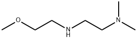 N1-(2-methoxyethyl)-N2,N2-dimethylethane-1,2-diamine Struktur