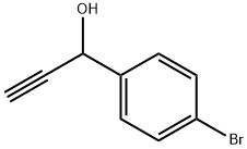 1-(4-bromophenyl)prop-2-yn-1-ol Struktur