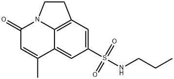 6-methyl-4-oxo-N-propyl-2,4-dihydro-1H-pyrrolo[3,2,1-ij]quinoline-8-sulfonamide Struktur