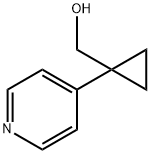 (1-pyridin-4-yl-cyclopropyl)methanol Struktur