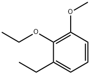 2-Ethoxy-1-ethyl-3-methoxybenzene Struktur