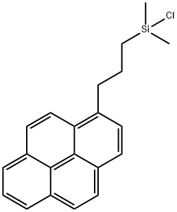 3-(3-Pyrenyl)Propyl Dimethyl Chlorosilane Struktur