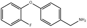 4-(2-Fluorophenoxy)benzyl amine Struktur