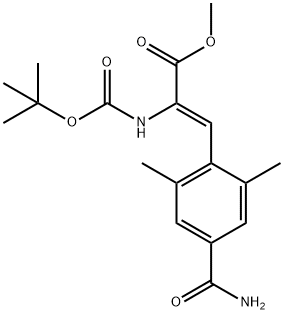 2-Propenoic acid, 3-[4-(aminocarbonyl)-2,6-dimethylphenyl]-2-[[(1,1-dimethylethoxy)carbonyl]amino]-, methyl ester, (2Z)-