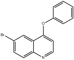 6-Bromo-4-phenoxyquinoline Struktur