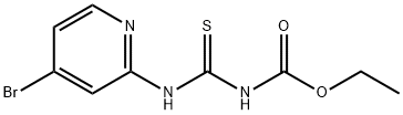 [[(4-Bromo-2-pyridinyl)amino]thioxomethyl]-carbamic acid ethyl ester