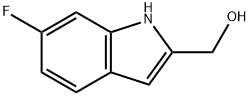 1H-Indole-2-methanol, 6-fluoro- Struktur