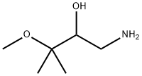 1-amino-3-methoxy-3-methylbutan-2-ol Struktur