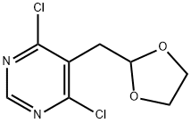 5-((1,3-Dioxolan-2-yl)methyl)-4,6-dichloropyrimidine