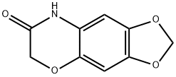 6H-[1,3]dioxolo[4,5-g][1,4]benzoxazin-7(8H)-one Struktur