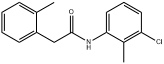 N-(3-chloro-2-methylphenyl)-2-(2-methylphenyl)acetamide Struktur