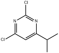 2,4-Dichloro-6-isopropylpyrimidine Struktur