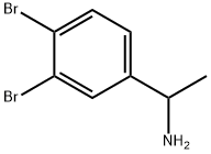 1-(3,4-DIBROMOPHENYL)ETHAN-1-AMINE Struktur