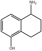 5-AMINO-5,6,7,8-TETRAHYDRONAPHTHALEN-1-OL Struktur