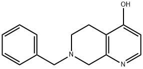 7-benzyl-5,6,7,8-tetrahydro-[1,7]naphthyridin-4-ol Struktur