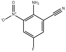 2-氨基-5-氟-3-硝基苯腈, 912444-99-6, 結(jié)構(gòu)式