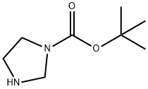 tert-Butyl imidazolidine-1-carboxylate Struktur