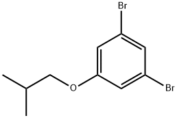 1,3-Dibromo-5-isobutoxybenzene Struktur