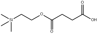 丁二酸單(2-三甲基硅乙基)醚, 93790-78-4, 結(jié)構(gòu)式