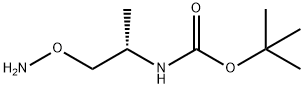 tert-Butyl (S)-[1-(aminooxy)propan-2-yl]carbamate Struktur