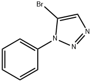 5-bromo-1-phenyl-1H-1,2,3-Triazole Struktur