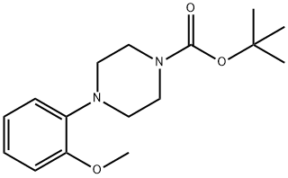 tert-butyl 4-(2-methoxyphenyl)piperazine-1-carboxylate Struktur