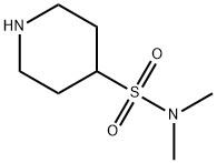 N,N-dimethyl-4-Piperidinesulfonamide Struktur