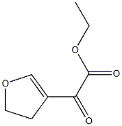 ethyl 2-(4,5-dihydrofuran-3-yl)-2-oxoacetate Struktur