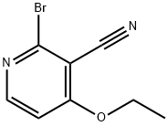 2-Bromo-4-ethoxynicotinonitrile Struktur