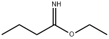 Butyrimidic acid ethyl ester Struktur