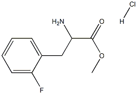 METHYL 2-AMINO-3-(2-FLUOROPHENYL)PROPANOATE HCL Struktur