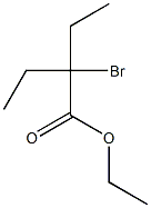 ethyl 2-bromo-2-ethylbutanoate Struktur