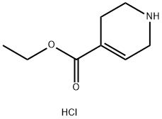 ETHYL 1,2,3,6-TETRAHYDROPYRIDINE-4-CARBOXYLATE HCL Struktur