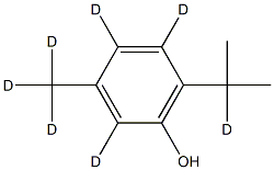 Thymol-d7 Struktur