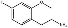 2-(4-fluoro-2-methoxyphenyl)ethan-1-amine Struktur