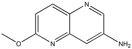 6-Methoxy-[1,5]naphthyridin-3-ylamine Struktur