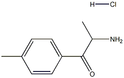 2-amino-1-p-tolylpropan-1-one hydrochloride Struktur