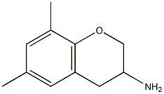 6,8-dimethylchroman-3-amine Struktur