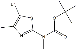 (5-Bromo-4-methyl-thiazol-2-yl)-methyl-carbamic acid tert-butyl ester