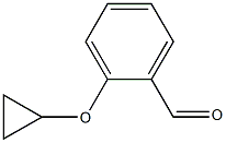 2-cyclopropoxybenzaldehyde Struktur