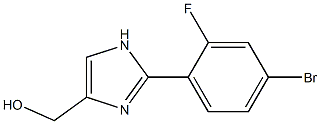 [2-(4-Bromo-2-fluoro-phenyl)-1H-imidazol-4-yl]-methanol