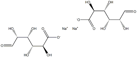 L-diguluronic acid disodium salt Struktur