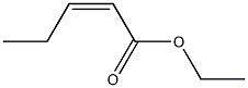 (Z)-ethyl pent-2-enoate Struktur