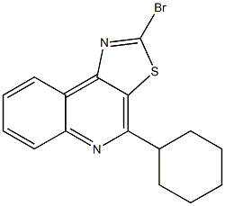 2-bromo-4-cyclohexylthiazolo[5,4-c]quinoline