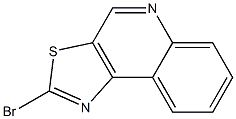 2-bromothiazolo[5,4-c]quinoline Struktur