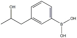 3-(2-hydroxypropyl)phenylboronic acid Struktur