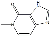 5-methyl-3H-imidazo[4,5-c]pyridin-4(5H)-one Struktur