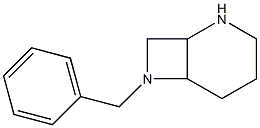 7-benzyl-2,7-diazabicyclo[4.2.0]octane Struktur